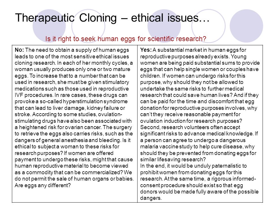The Ethical, Social & Legal Issues of Cloning Animals & Humans